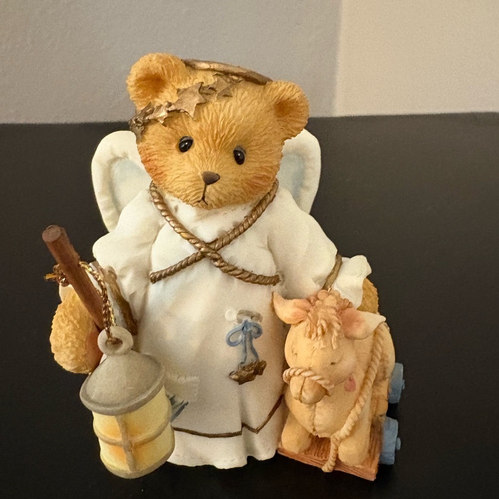 Cherished Teddies Figurine, Celeste, “ An Angel to Watch Over You” Enesco